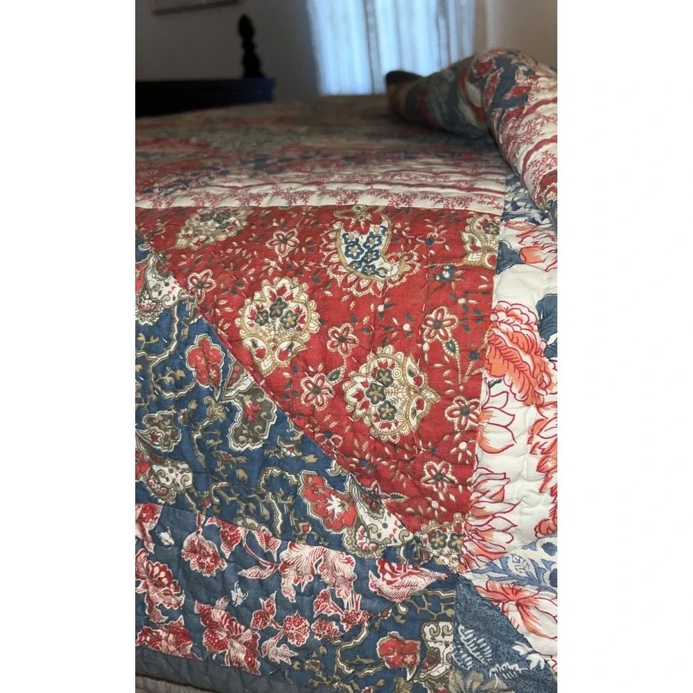 Pottery Barn Patchwork Quilt King